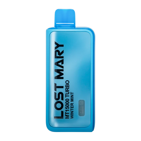 Winter Mint (Zero Nicotine) Lost Mary MT15000 Turbo - Black Coral